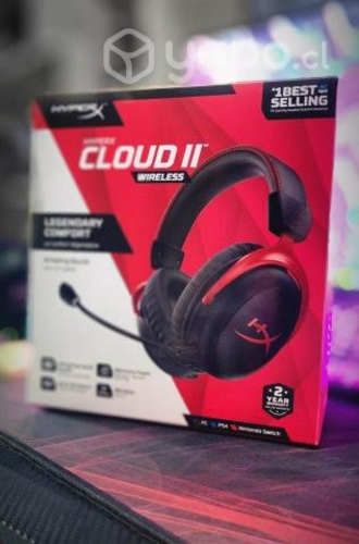 Audífonos Gamer Hyperx Cloud II WIRELESS (Inalámbr