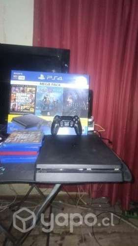Play 4 Slim 1TB 5 juegos