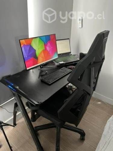 Escritorio y silla Gamer Marca Magnus