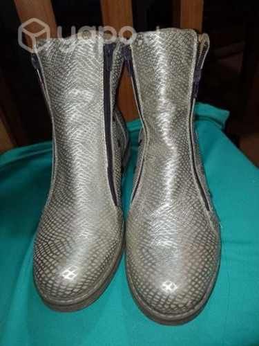 Botines de cuero talla 39