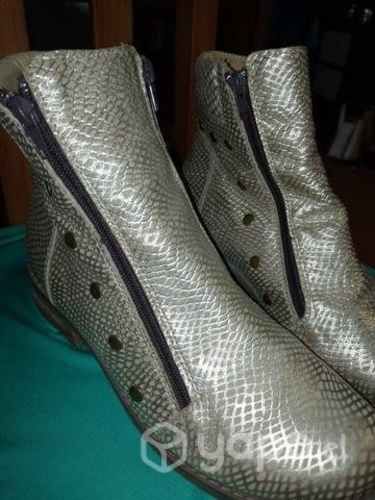 Botines de cuero talla 39