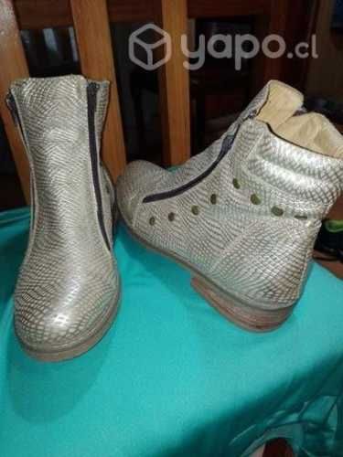 Botines de cuero talla 39