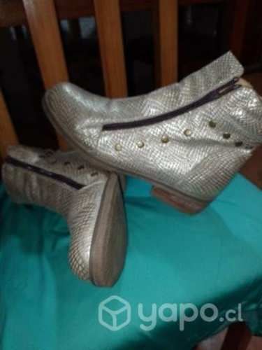 Botines de cuero talla 39