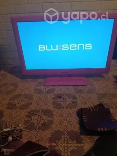 Tv LCD blue:sens lector DVD, USB CD 22 pulgadas.