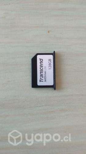 Tarjeta expansión de memoria para Mac trascend 128