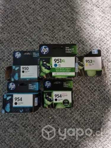 Tintas para impresoras hp