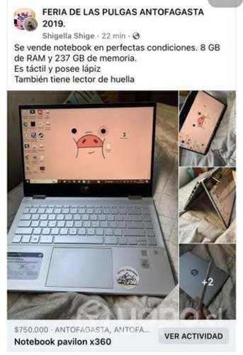 Notebook hp pavilion 360