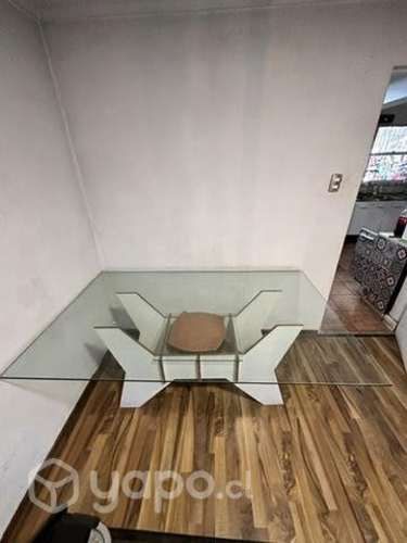 Comedor de vidrio templado de diseño
