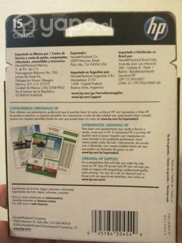 Tinta negra hp c6615dl