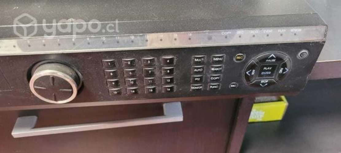 Dvr samsung con disco duro + 6 camaras con sus cab