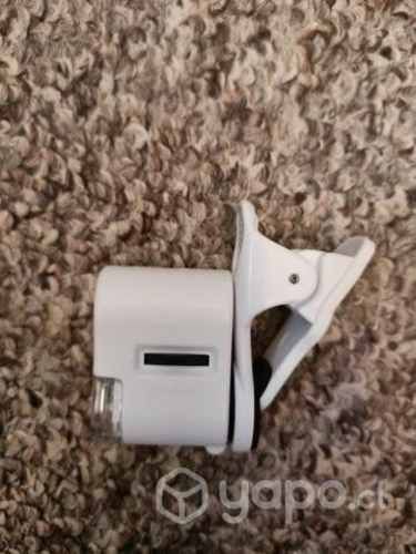 Microscopio universal para celular