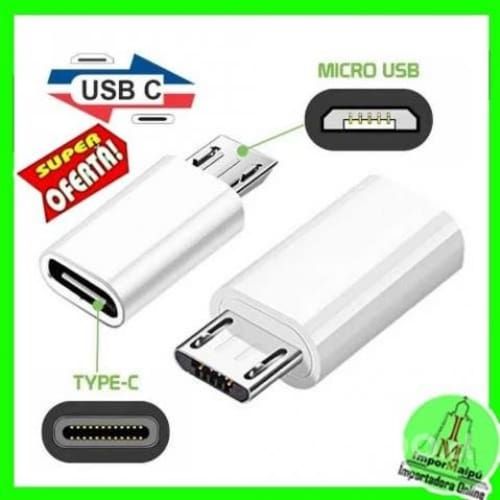 Adaptador Tipo C a Micro USB V8 Tipo C Hembra Micr
