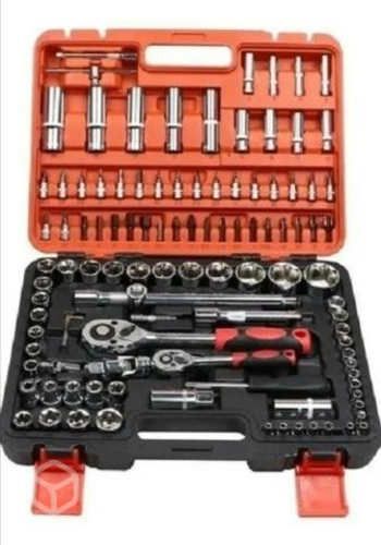 Caja de herramientas 108 pzas dados juego