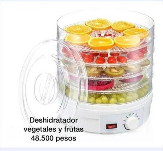 Deshidratador Eléctrico Frutas y Vegetales NUEVO