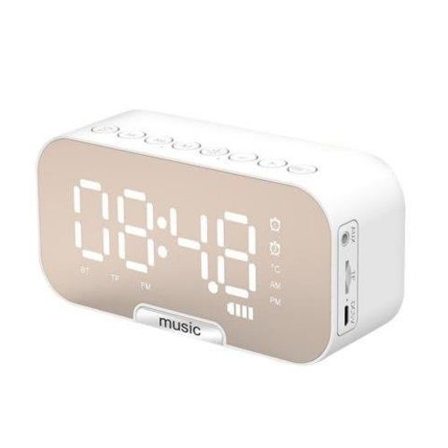 Radio Reloj Despertador Digital Parlante Bluetooth