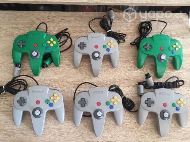 Controles nintendo 64 originales 10/10