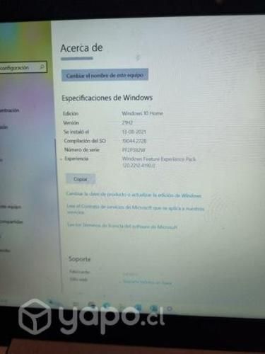 Computador lenovo ideapad 3 rayzen 5