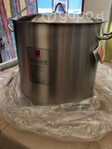 Fondos de acero inoxidable 50 litros, nuevos