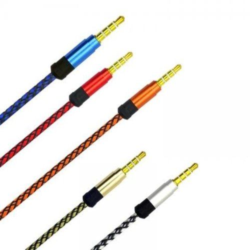 Cable auxiliar 1X1 Plug 3.5Mm Estereo, 1.5 Mts, Pu