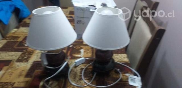 Par de lámparas de veladores
