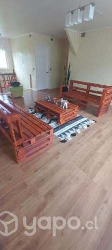 Juego sillones de palet