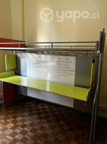 Camarote escritorio convertible