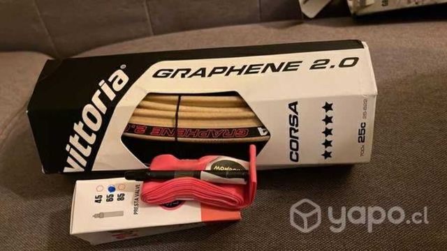 Cubierta Vittoria Corsa 700x25c y camara (par)