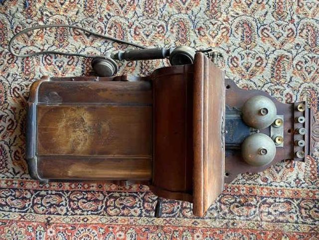 Antiguo teléfono salitrera Ericsson impecable esta