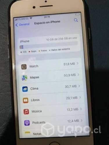 IPhone 7 color plata