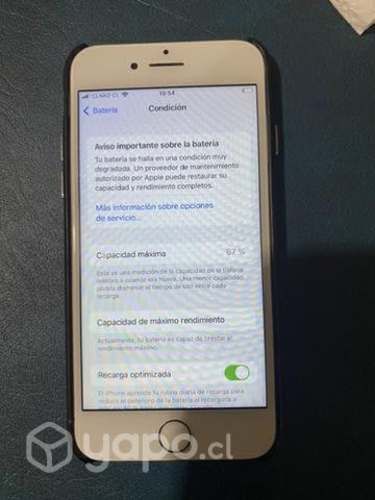 IPhone 7 color plata