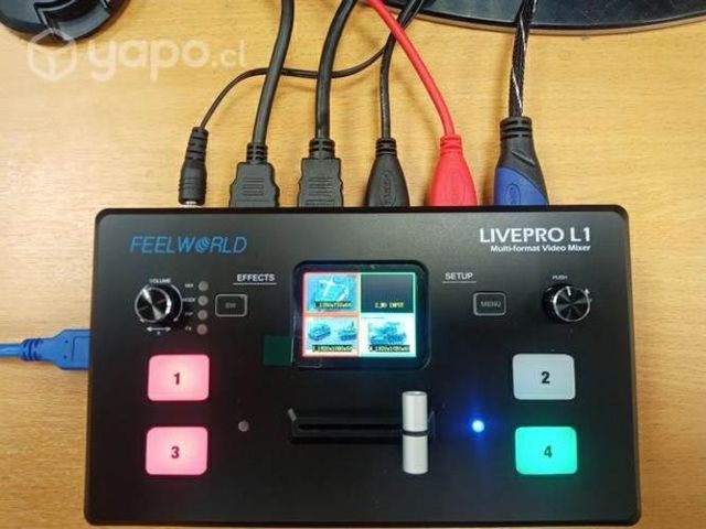 Mezclador Switcher Fellworld Livepro L1