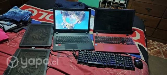 Notebook Acer y pacarbell precio conversable