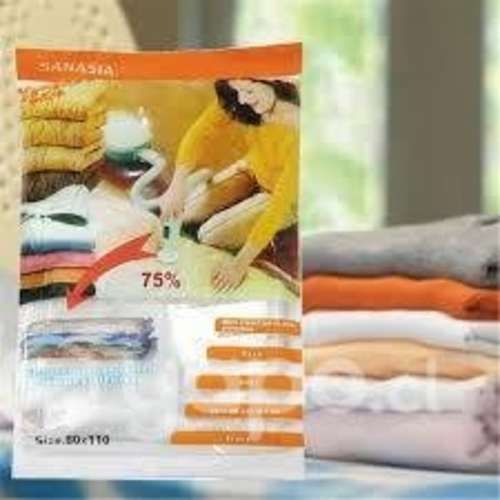 3x Bolsa Para Ropa Al Vacio Organizate 80 X 110