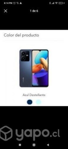 Teléfono nuevo marca ViVO y 22 s