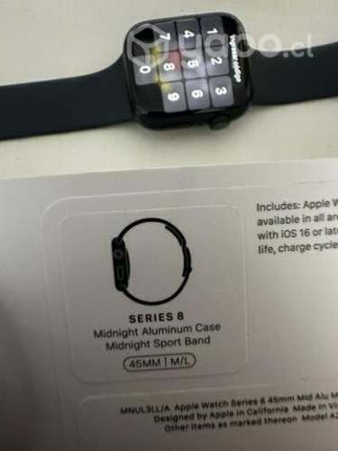 Apple Watch Serie 8 45mm GPS conversable