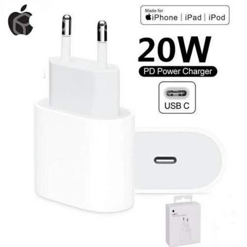 Cargador USB-C 20w  Apple A2357 Carga Rápida