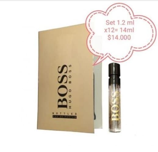 Set muestras perfumes lujo