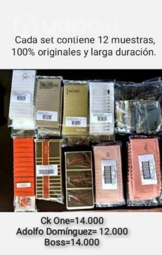 Set muestras perfumes lujo