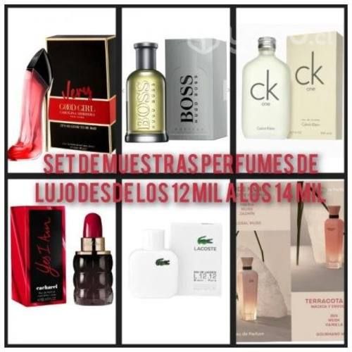 Set muestras perfumes lujo