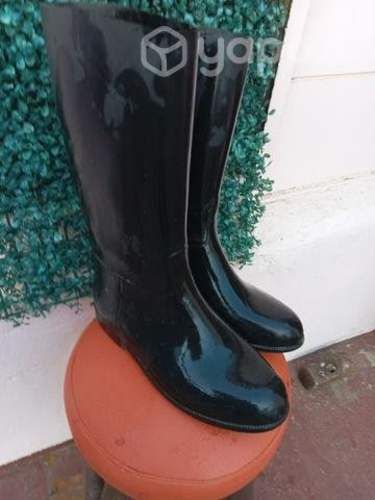 Botas de lluvia negra talla 37