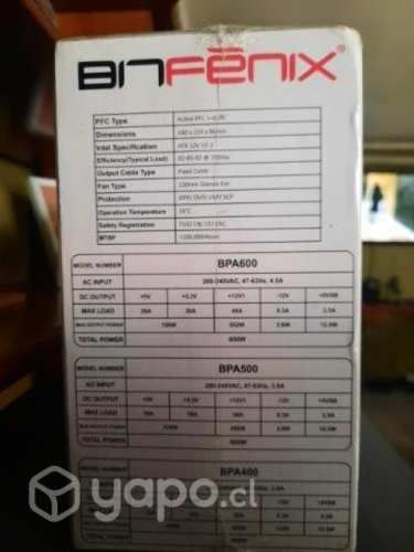 Fuente de poder 500w