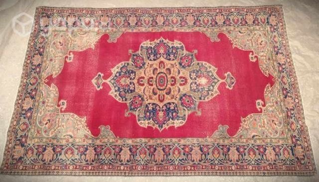 Finisima antigua alfombra persa 300 x 200 cms