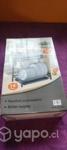 Escurridor de platos acero inoxidable