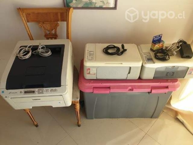 3 impresoras sin tinta funcionando