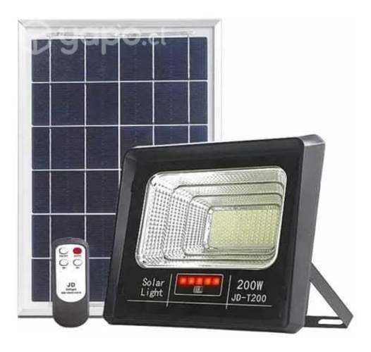 Foco led con panel solar de 200 watts