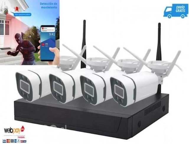 Camaras WiFi/Microfono/Parlantes+Instalacion