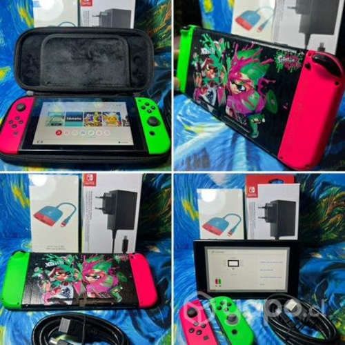 Nintendo Switch Personalizada Splaton desbloqueada