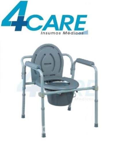 Silla wc portátil, inoxidable