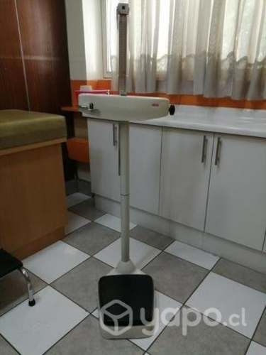 Pesa de adultos marca Seca con tallímetro