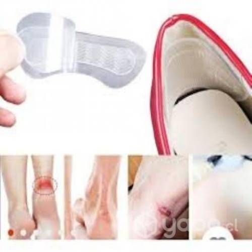 Par Tira Protector Silicona con Gel para Talón